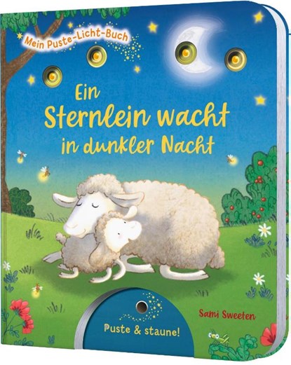 Mein Puste-Licht-Buch: Ein Sternlein wacht in dunkler Nacht, Sylvia Tress - Gebonden - 9783480237418