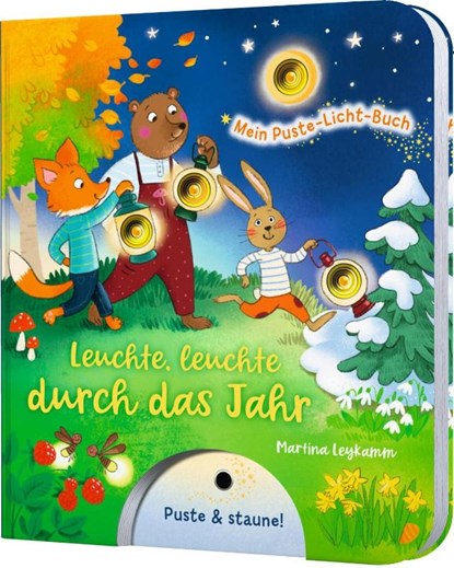 Mein Puste-Licht-Buch: Leuchte, leuchte durch das Jahr, Sylvia Tress - Gebonden - 9783480237425