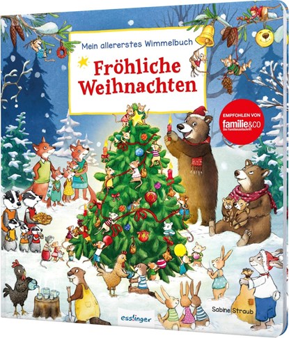 Mein allererstes Wimmelbuch: Fröhliche Weihnachten, Sibylle Schumann - Gebonden - 9783480238071