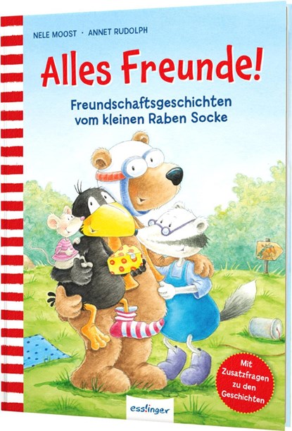 Der kleine Rabe Socke: Alles Freunde!, Nele Moost - Gebonden - 9783480238170
