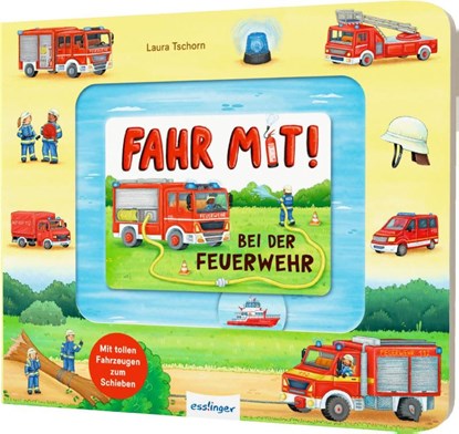 Meine Schiebebahn-Pappe: Fahr mit bei der Feuerwehr, Anders Meyer - Gebonden - 9783480238590
