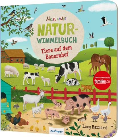 Mein erstes Natur-Wimmelbuch: Tiere auf dem Bauernhof, Sibylle Schumann - Gebonden - 9783480238613