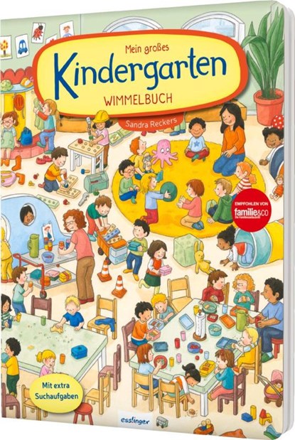 Mein großes Kindergarten-Wimmelbuch, niet bekend - Gebonden - 9783480239252