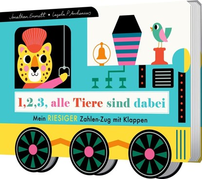 1, 2, 3, alle Tiere sind dabei, Jonathan Emmett - Gebonden - 9783480239979