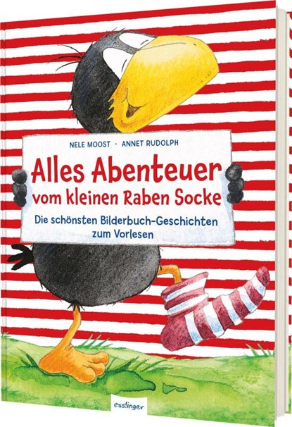 Der kleine Rabe Socke: Alles Abenteuer vom kleinen Raben Socke, Nele Moost - Gebonden - 9783480240920