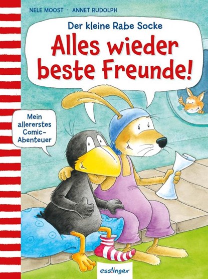 Der kleine Rabe Socke: Alles wieder beste Freunde!, Nele Moost - Gebonden - 9783480241156