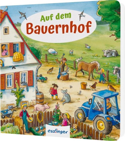 Mein allererstes Wimmelbuch: Auf dem Bauernhof - Mini, Sibylle Schumann - Gebonden - 9783480241347