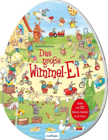 Das große Wimmel-Ei, mit Eier-Memospiel, niet bekend - Gebonden - 9783480241453