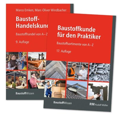 Buchpaket: Ausbildung Baustoff-Fachhandel, Marc-Oliver Windbacher ; Marco Emken - Gebonden - 9783481050191