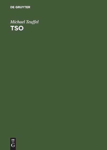 TSO, Michael Teuffel - Gebonden - 9783486255607