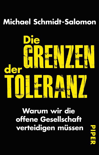 Die Grenzen der Toleranz, Michael Schmidt-Salomon - Paperback - 9783492310314