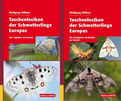 Taschenlexikon der Schmetterlinge Europas - 2 Bände im Paket, Wolfgang Willner - Gebonden - 9783494016146