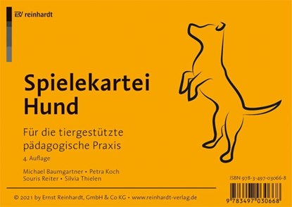 Spielekartei Hund, Michael Baumgartner ; Petra Koch ; Souris Reiter ; Silvia Thielen - Losbladig - 9783497030668