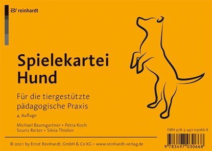Spielekartei Hund, Michael Baumgartner ;  Petra Koch ;  Souris Reiter ;  Silvia Thielen - Losbladig - 9783497030668