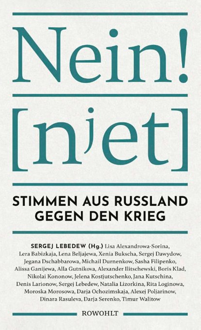 Nein!, Sergej Lebedew - Gebonden - 9783498007430