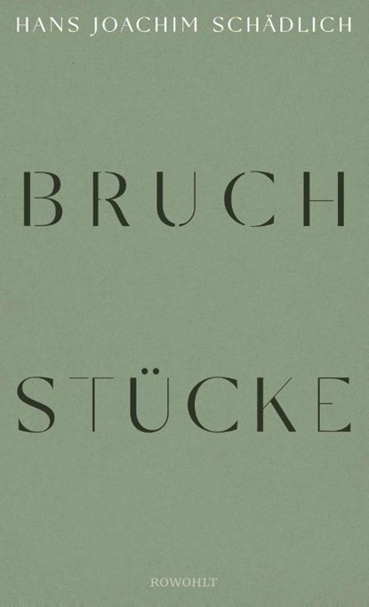 Bruchstücke, Hans Joachim Schädlich - Gebonden - 9783498007676