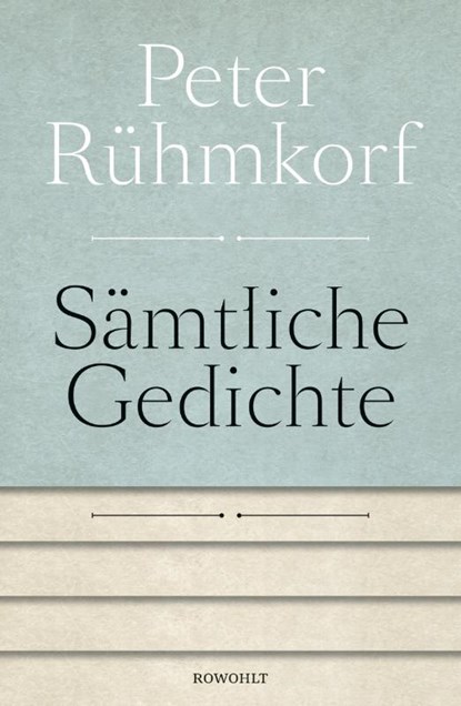Sämtliche Gedichte 1956 - 2008, Peter Rühmkorf - Gebonden - 9783498058029