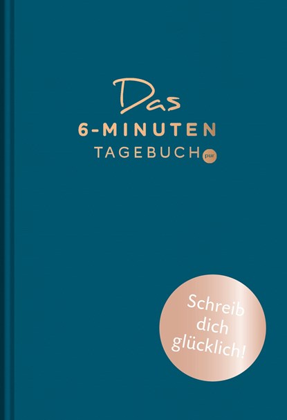 Das 6-Minuten-Tagebuch pur (aquarellblau), Dominik Spenst - Gebonden - 9783499005466