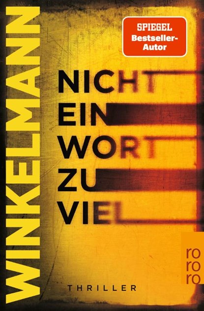Nicht ein Wort zu viel, Andreas Winkelmann - Paperback - 9783499007521
