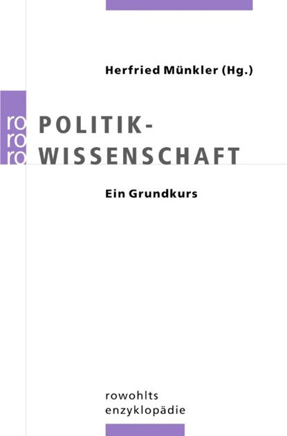 Politikwissenschaft, Herfried Münkler - Paperback - 9783499556487