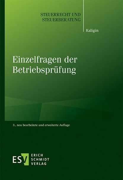 Einzelfragen der Betriebsprüfung, Thomas Kaligin - Paperback - 9783503236732