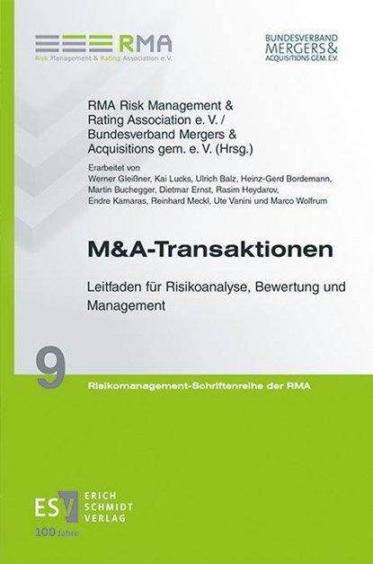 M&A-Transaktionen, RMA Risk Management & Rating Association e. V. ; Bundesverband Mergers & Acquisitions gem. e. V. - Paperback - 9783503237487