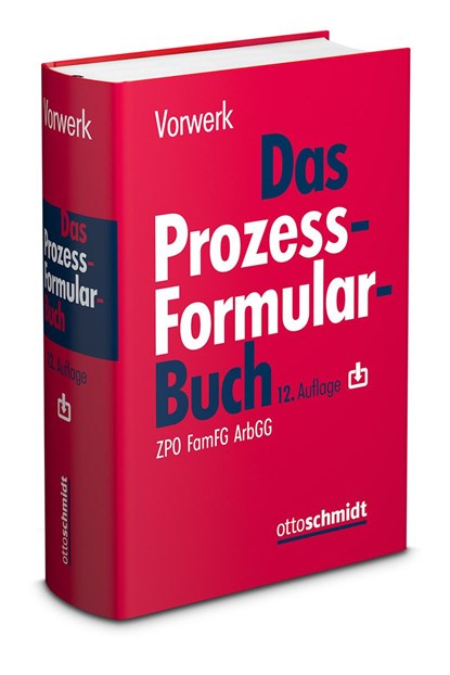 Das Prozessformularbuch, Volkert Vorwerk - Gebonden - 9783504070205