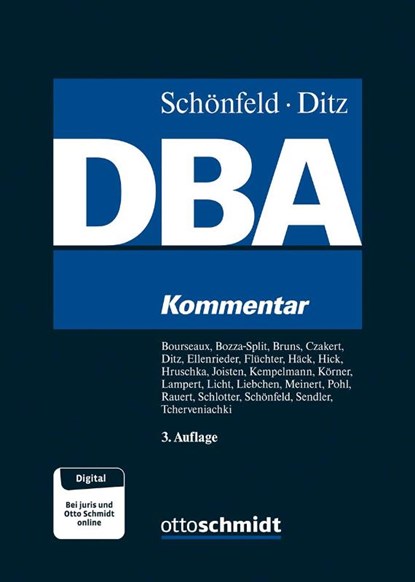 DBA, Jens Schönfeld ; Xaver Ditz - Gebonden - 9783504231118