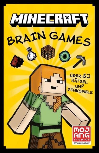 Minecraft Brain Games. Über 50 Rätsel und Denkspiele, Mojang AB ; Minecraft - Paperback - 9783505153440