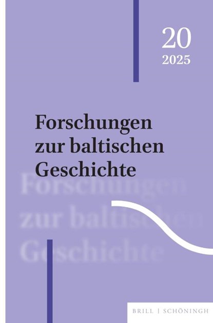 Forschungen zur baltischen Geschichte, niet bekend - Paperback - 9783506705396