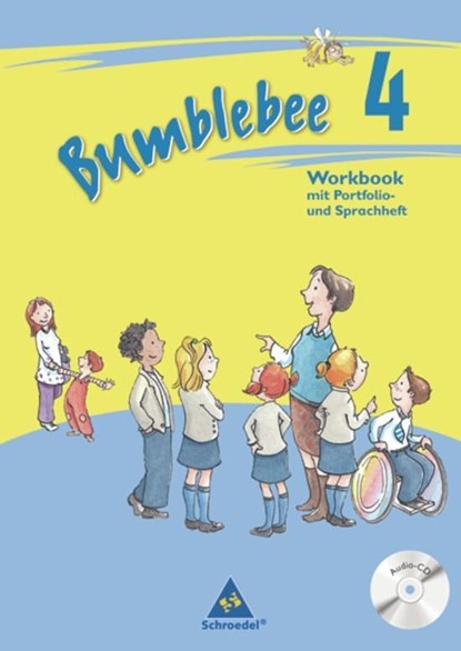Bumblebee 4. Workbook plus Portfolio- / Sprachheft und Pupil's Audio-CD, niet bekend - Gebonden - 9783507023048