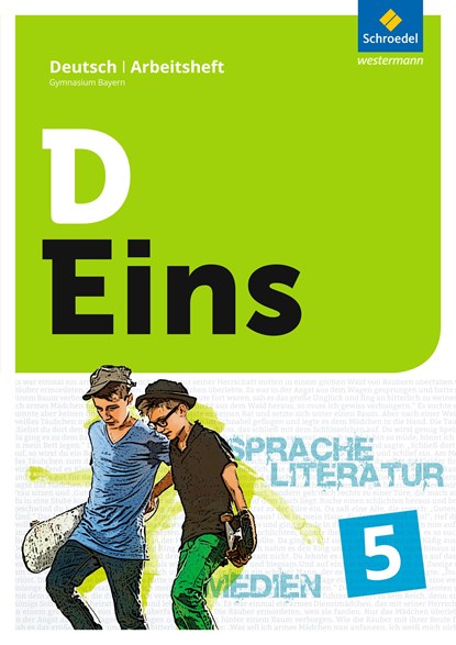 D Eins - Deutsch 5 . Arbeitsheft. Gymnasium Bayern, niet bekend - Paperback - 9783507692060