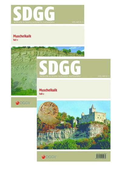 Stratigraphie von Deutschland XIII Muschelkalk Teil I + II, Hans Hagdorn ; Theo Simon - Paperback - 9783510492435