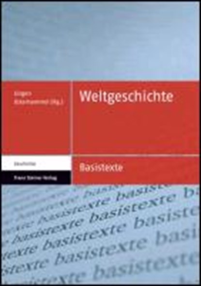 Weltgeschichte, niet bekend - Paperback - 9783515092036