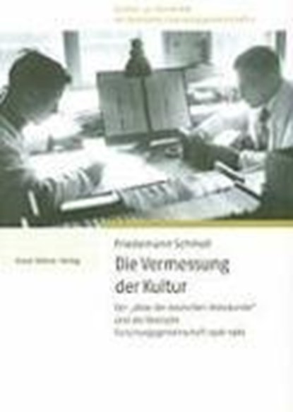 Die Vermessung der Kultur, SCHMOLL,  Friedemann - Paperback - 9783515092982