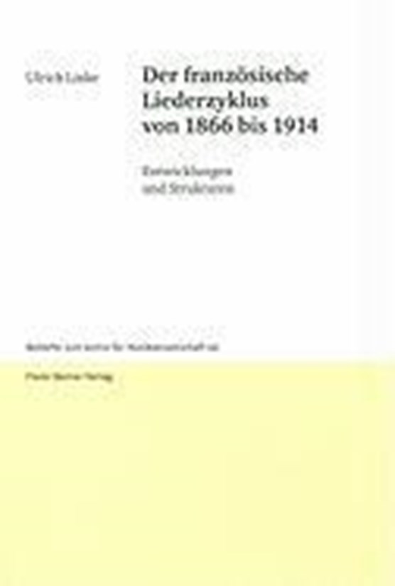 Linke, U: Der französische Liederzyklus von 1866 bis 1914