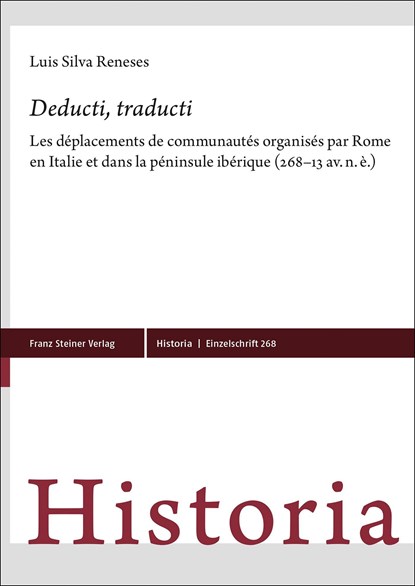 "Deducti, traducti", Luis Silva Reneses - Gebonden - 9783515132190