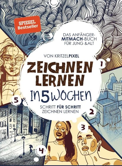 Zeichnen lernen in 5 Wochen, KritzelPixel - Paperback - 9783517303086