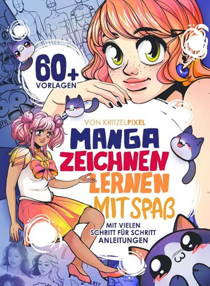 Manga zeichnen lernen mit Spaß, KritzelPixel - Paperback - 9783517303307