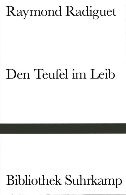 Den Teufel im Leib, Raymond Radiguet - Gebonden - 9783518011478