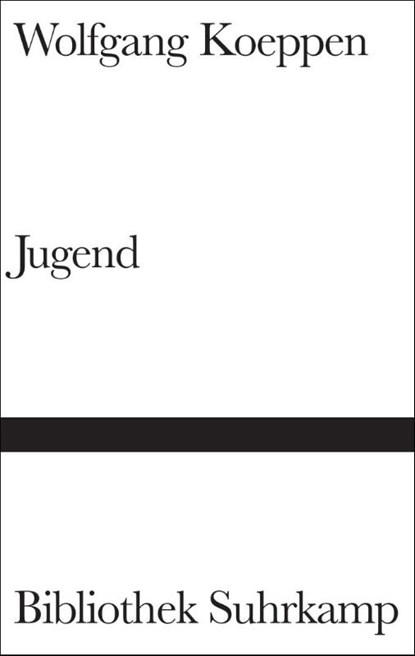 Jugend, Wolfgang Koeppen - Gebonden - 9783518015001