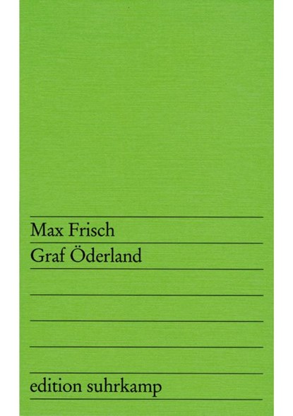 Graf Oderland, Max Frisch - Paperback - 9783518100325