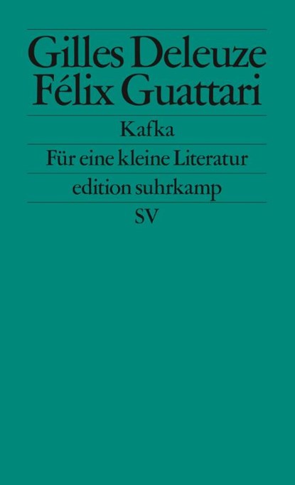 Kafka, Gilles Deleuze ; Felix Guattari - Paperback - 9783518108079