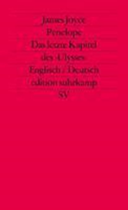 Penelope. Das letzte Kapitel des Ulysses (Übers. Wollschläger), James Joyce - Paperback - 9783518111062