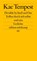 Divisible by Itself and One / Teilbar durch sich selbst und eins, Kae Tempest - Paperback - 9783518128091