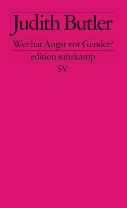 Wer hat Angst vor Gender?, Judith Butler - Paperback - 9783518128343