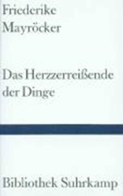 Mayroecker, F: Herzzerreissende, MAYRÖCKER,  Friederike - Gebonden - 9783518220481