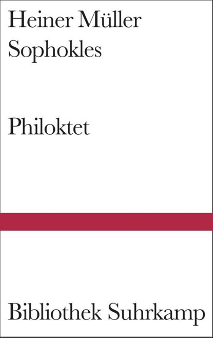 Philoktet, Heiner Müller ; Sophokles - Gebonden - 9783518224021