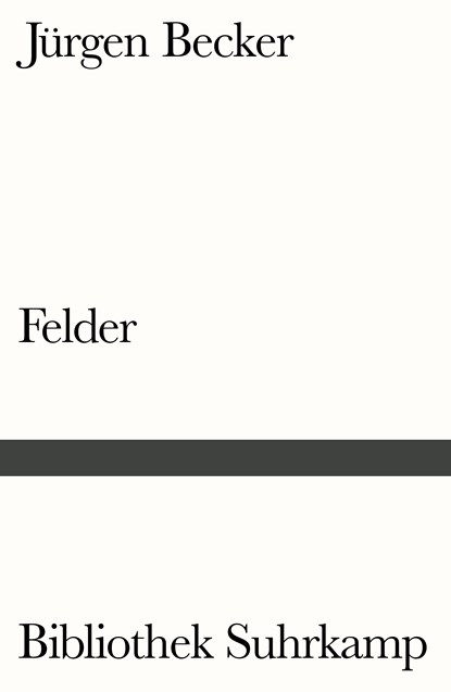 Felder, Jürgen Becker - Paperback - 9783518240182