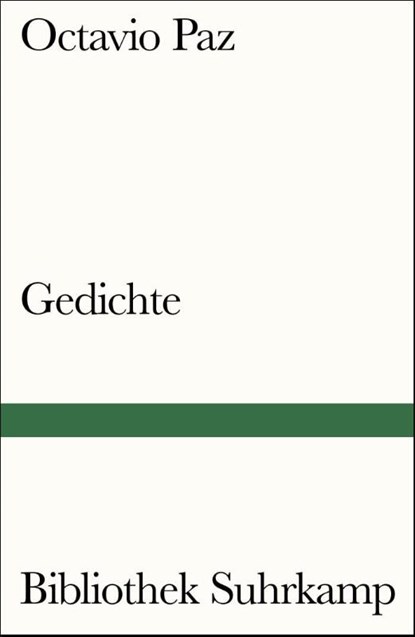 Gedichte, Octavio Paz - Paperback - 9783518240533